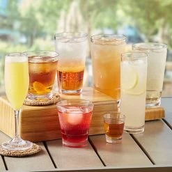 Choice 20 Oz. SAN Plastic Stackable Cooler Glass -Acopa Shop 2260841