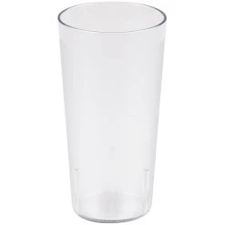 Alternative view of Cambro 2000P2152 Colorware 22 Oz. Clear Customizable SAN Plastic Tumbler - 24/Case