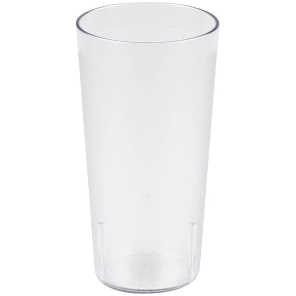Cambro 2000P152 Colorware 22 Oz. Clear Customizable SAN Plastic Tumbler - 72/Case 4 Cambro 2000P152 Colorware 22 Oz. Clear Customizable SAN Plastic Tumbler - 72/Case - Image 2