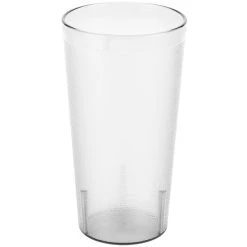 Alternative view of Cambro 3200P2152 Colorware 32 Oz. Clear Customizable SAN Plastic Tumbler - 24/Case