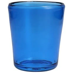 Fortessa Tableware Solutions Fortessa Veranda 14 Oz. Blue Tritan Plastic Rocks / Double Old Fashioned Glass - 12/Case