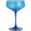 Fortessa Tableware Solutions Fortessa Outside 8.9 Oz. Blue Tritan Plastic Coupe Glass - 24/Case 2 Fortessa Tableware Solutions Fortessa Outside 8.9 Oz. Blue Tritan Plastic Coupe Glass - 24/Case -Acopa Shop 2325828