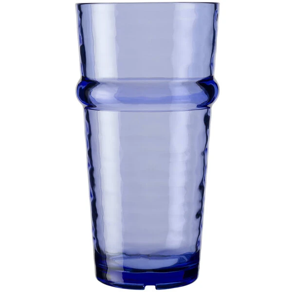 Libbey Infinium Wake 12 Oz. Tidal Blue Tritan Plastic Stackable Beverage Glass - 12/Case 3 Libbey Infinium Wake 12 Oz. Tidal Blue Tritan Plastic Stackable Beverage Glass - 12/Case