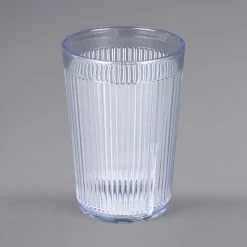 Alternative view of Carlisle 400807 Crystalon Stack-All 8.3 Oz. Clear SAN Plastic Tumbler - 12/Case