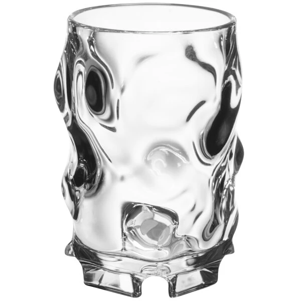 GET Enterprises GET SW-1448-1-CL L7 5 Oz. SAN Plastic Stackable Tasting / Dessert Glass - 24/Case 4 GET Enterprises GET SW-1448-1-CL L7 5 Oz. SAN Plastic Stackable Tasting / Dessert Glass - 24/Case - Image 2