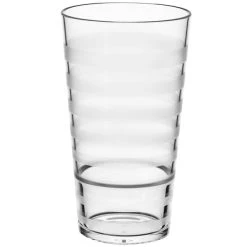 Alternative view of GET Enterprises GET SW-1516-CL Orbis 16 Oz. Clear Customizable SAN Plastic Tumbler - 24/Case