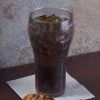 GET Enterprises GET 7724-1-CL Bell 24 Oz. Clear Customizable SAN Plastic Pebbled Soda Glass - 72/Case 1 GET Enterprises GET 7724-1-CL Bell 24 Oz. Clear Customizable SAN Plastic Pebbled Soda Glass - 72/Case -Acopa Shop 235682