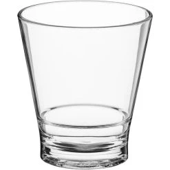 Alternative view of Acopa Endure 12 Oz. TRITAN® Plastic Rocks / Double Old Fashioned Glass - 12/Pack