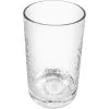 GET Enterprises GET Hammered 10 Oz. SAN Plastic Highball Glass - 24/Case -Acopa Shop 2453557