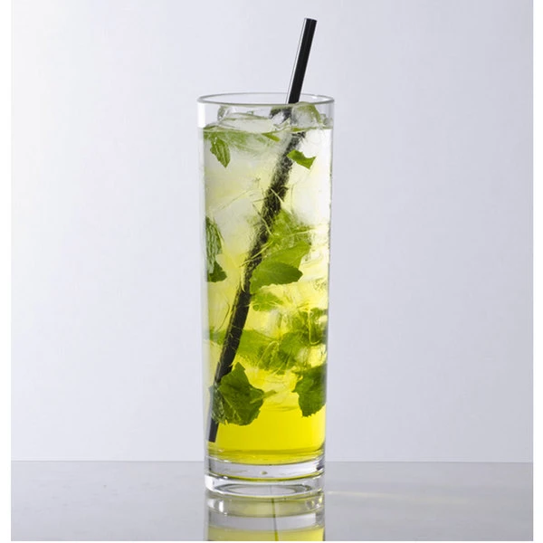 GET Enterprises GET H-14-1-SAN-CL Cheers 14 Oz. Customizable Clear SAN Plastic Tom Collins Glass 3 GET Enterprises GET H-14-1-SAN-CL Cheers 14 Oz. Customizable Clear SAN Plastic Tom Collins Glass