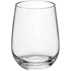 American Metalcraft Parker Collection 20 Oz. Tritan Plastic Stemless Wine Glass - 12/Case