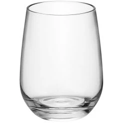 American Metalcraft Parker Collection 15 Oz. Tritan Plastic Stemless Wine Glass - 12/Case