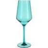 Fortessa Tableware Solutions Fortessa Sole 13 Oz. Aqua Sky Tritan Plastic White Wine Glass - 12/Case 2 Fortessa Tableware Solutions Fortessa Sole 13 Oz. Aqua Sky Tritan Plastic White Wine Glass - 12/Case -Acopa Shop 2473653