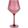 Fortessa Tableware Solutions Fortessa Sole 22 Oz. Rose Tritan Plastic Red Wine Glass - 12/Case -Acopa Shop 2473659