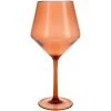 Fortessa Tableware Solutions Fortessa Sole 22 Oz. Terra Cotta Tritan Plastic Red Wine Glass - 12/Case 2 Fortessa Tableware Solutions Fortessa Sole 22 Oz. Terra Cotta Tritan Plastic Red Wine Glass - 12/Case -Acopa Shop 2473667