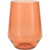 Fortessa Tableware Solutions Fortessa Sole 19 Oz. Terra Cotta Tritan Plastic Stemless Wine Glass - 12/Case 2 Fortessa Tableware Solutions Fortessa Sole 19 Oz. Terra Cotta Tritan Plastic Stemless Wine Glass - 12/Case -Acopa Shop 2473670