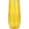 Fortessa Tableware Solutions Fortessa Sole 18 Oz. Yellow Sun Tritan Plastic Beverage Glass - 12/Case -Acopa Shop 2473672