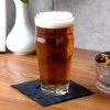 Thunder Group PLTHEP016C 16 Oz. Plastic English Pub / Nonic Glass 2 Thunder Group PLTHEP016C 16 Oz. Plastic English Pub / Nonic Glass -Acopa Shop 261147
