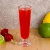 GET Enterprises GET SW-1416-1-CL 2 Oz. Customizable SAN Plastic Shooter / Dessert Shot Glass - 24/Case -Acopa Shop 261889