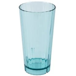 Cambro HT22CW196 Camwear Huntington 22 Oz. Azure Blue Customizable Polycarbonate Tumbler - 36/Case 5 Cambro HT22CW196 Camwear Huntington 22 Oz. Azure Blue Customizable Polycarbonate Tumbler - 36/Case -Acopa Shop 370290