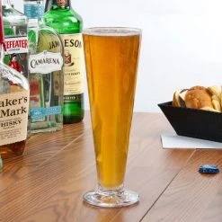 Thunder Group PLTHPS013C 13 Oz. Plastic Footed Pilsner Glass