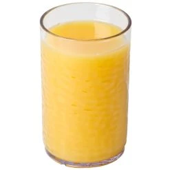 Carlisle 550807 Pebble Optic 8 Oz. Clear SAN Plastic Tumbler - 24/Case 5 Carlisle 550807 Pebble Optic 8 Oz. Clear SAN Plastic Tumbler - 24/Case -Acopa Shop 394089