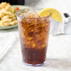 GET Enterprises GET 2216-1-CL Tahiti 16 Oz. Clear Customizable SAN Plastic Tumbler - 72/Case