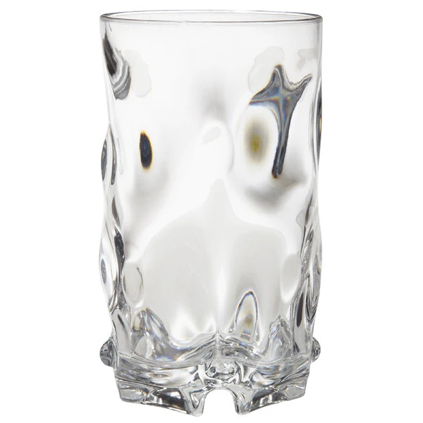 GET Enterprises GET SW-1442-1-CL L7 16 Oz. SAN Plastic Stackable Beverage Glass - 24/Case 3 GET Enterprises GET SW-1442-1-CL L7 16 Oz. SAN Plastic Stackable Beverage Glass - 24/Case