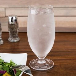 GET Enterprises GET SW-1467-CL 18 Oz. Customizable Tritan Plastic Goblet - 24/Case