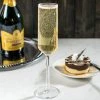 GET Enterprises GET SW-1462-CL Via 6 Oz. Customizable Tritan Plastic Champagne Flute - 24/Case 2 GET Enterprises GET SW-1462-CL Via 6 Oz. Customizable Tritan Plastic Champagne Flute - 24/Case -Acopa Shop 689785
