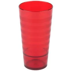 Alternative view of GET Enterprises GET SW-1520-R Orbis 20 Oz. Red Customizable SAN Plastic Tumbler - 24/Case
