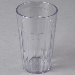 Cambro NT10152 Newport 10 Oz. Clear Customizable SAN Plastic Tumbler - 36/Case 5 Cambro NT10152 Newport 10 Oz. Clear Customizable SAN Plastic Tumbler - 36/Case -Acopa Shop 753064