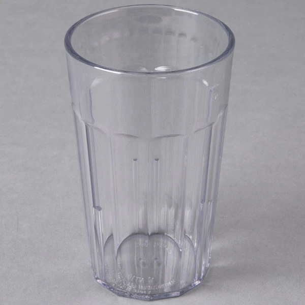 Cambro NT10152 Newport 10 Oz. Clear Customizable SAN Plastic Tumbler - 36/Case 4 Cambro NT10152 Newport 10 Oz. Clear Customizable SAN Plastic Tumbler - 36/Case - Image 2
