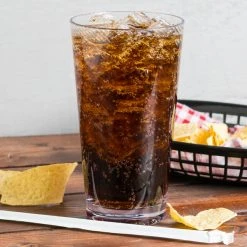 GET Enterprises GET 4420-CL Luxury 20 Oz. Clear Customizable Tritan Plastic Tumbler - 24/Case