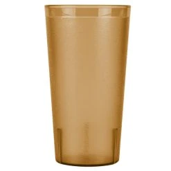 Alternative view of Cambro 3200P2153 Colorware 32 Oz. Amber SAN Plastic Tumbler - 24/Case