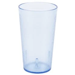 Alternative view of Carlisle 521254 Stackable 12 Oz. Blue SAN Plastic Tumbler - 72/Case
