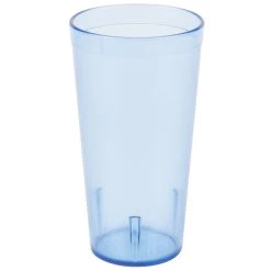 Alternative view of Carlisle 522054 Stackable 20 Oz. Blue SAN Plastic Tumbler - 72/Case