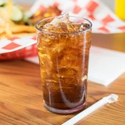 Cambro D12152 Del Mar 12 Oz. Clear Customizable SAN Plastic Tumbler - 36/Case