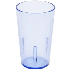 Alternative view of Cambro 500P2401 Colorware 5.2 Oz. Slate Blue Customizable SAN Plastic Tumbler - 24/Case