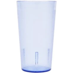 Alternative view of Cambro 1200P401 Colorware 12.6 Oz. Slate Blue Customizable SAN Plastic Tumbler - 6/Pack