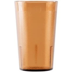 Alternative view of Cambro 950P153 Colorware 9.8 Oz. Amber Customizable SAN Plastic Tumbler - 6/Pack