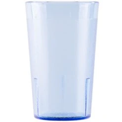 Alternative view of Cambro 950P401 Colorware 9.8 Oz. Slate Blue Customizable SAN Plastic Tumbler - 6/Pack