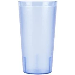 Alternative view of Cambro 3200P2401 Colorware 32 Oz. Slate Blue Customizable SAN Plastic Tumbler - 24/Case