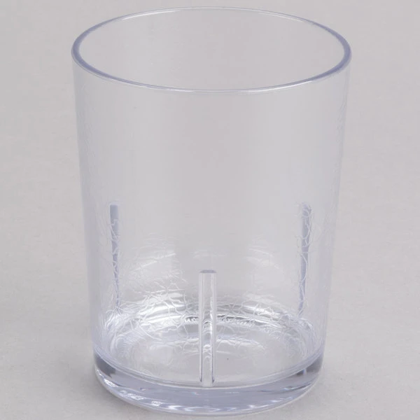 Cambro D14152 Del Mar 14 Oz. Clear Customizable SAN Plastic Tumbler - 36/Case 4 Cambro D14152 Del Mar 14 Oz. Clear Customizable SAN Plastic Tumbler - 36/Case - Image 2