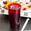 Cambro 800P2156 Colorware 7.8 Oz. Ruby Red Customizable SAN Plastic Tumbler - 24/Case 2 Cambro 800P2156 Colorware 7.8 Oz. Ruby Red Customizable SAN Plastic Tumbler - 24/Case -Acopa Shop 837268