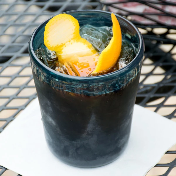 Carlisle MIN544015 Mingle 12 Oz. Teal Tritan Plastic Double Rocks / Old Fashioned Glass - 12/Case 3 Carlisle MIN544015 Mingle 12 Oz. Teal Tritan Plastic Double Rocks / Old Fashioned Glass - 12/Case