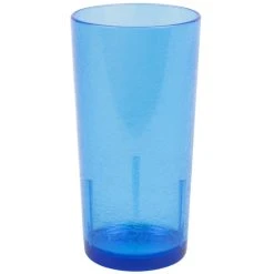 Cambro D24608 Del Mar 24 Oz. Sapphire Blue Customizable SAN Plastic Tumbler - 36/Case -Acopa Shop 932111