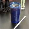 Cambro D24608 Del Mar 24 Oz. Sapphire Blue Customizable SAN Plastic Tumbler - 36/Case