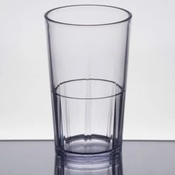 Alternative view of Cambro LDT5152 Lido 5 Oz. Clear SAN Plastic Tumbler - 36/Case