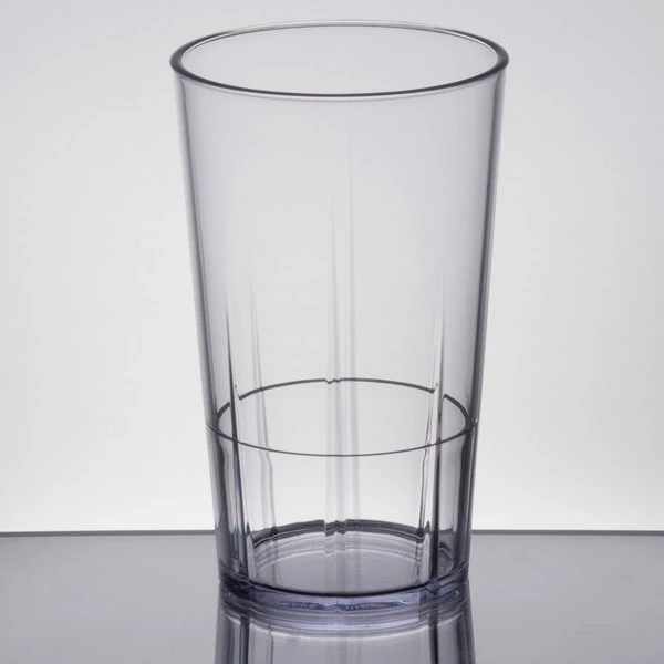 Cambro LDT16152 Lido 16 Oz. Clear SAN Plastic Tumbler - 36/Case 4 Cambro LDT16152 Lido 16 Oz. Clear SAN Plastic Tumbler - 36/Case - Image 2